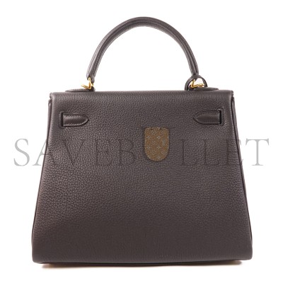 HERMES KELLY 25 TOGO GOLD HARDWARE (25*17*7cm)